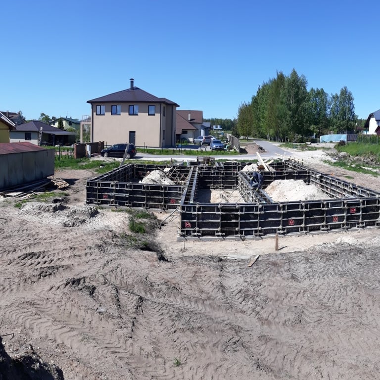 Lentveida pamatu izbūve Stūnīšos — attēls 4