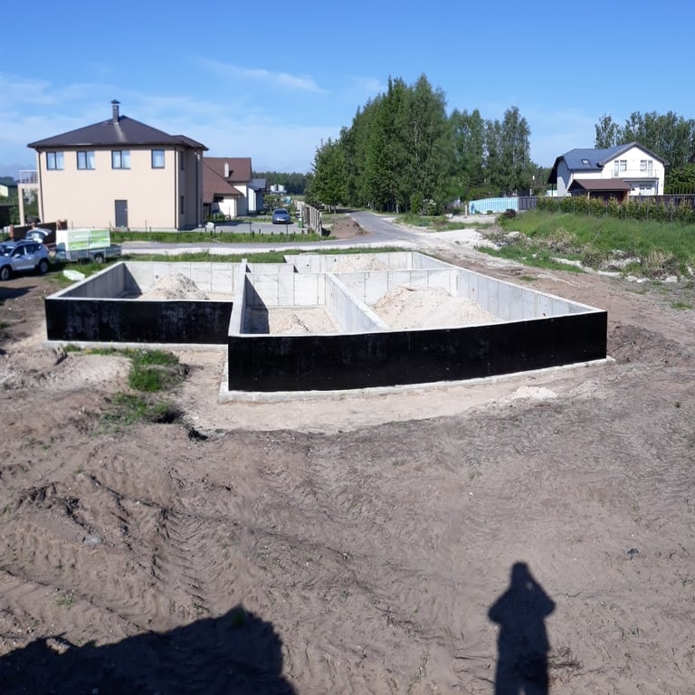 Lentveida pamatu izbūve Stūnīšos — attēls 5